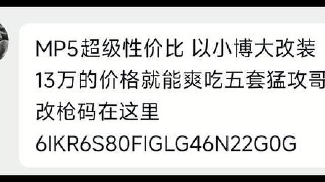 13万MP5也能爽吃！