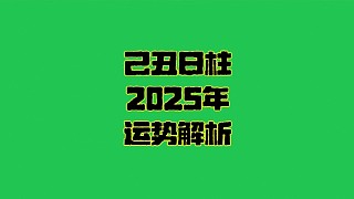 己丑日2025年運(yùn)勢   己丑日柱生人男女2025年乙巳年蛇年運(yùn)勢解析