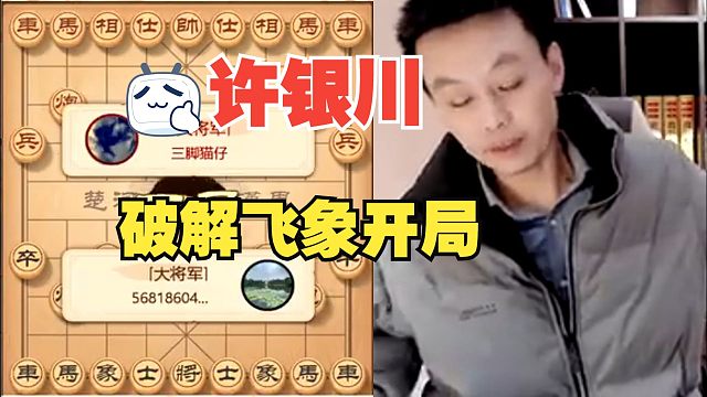 许银川破解飞象局，马炮残棋太厉害了