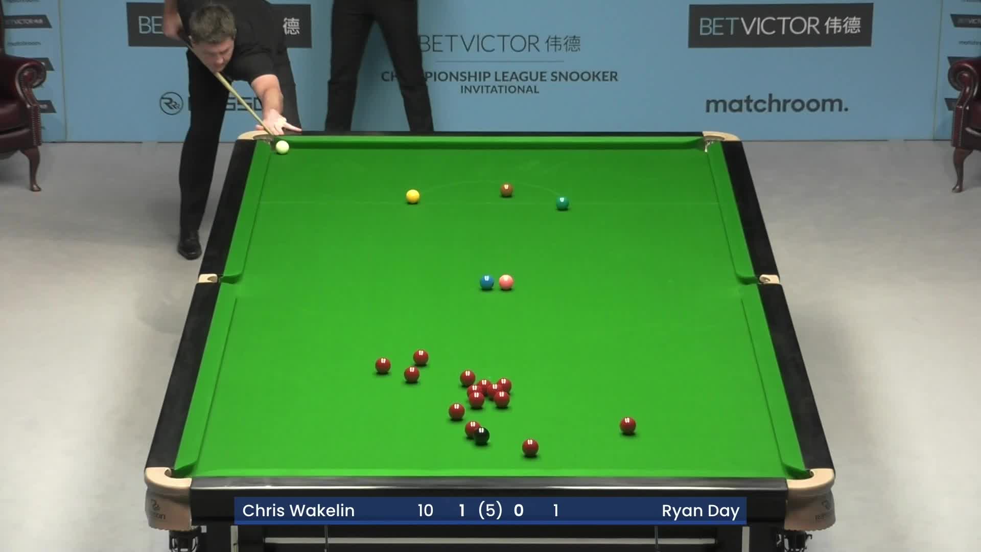 克里斯·沃克林VS瑞恩·戴 2025冠军联赛邀请赛 清流