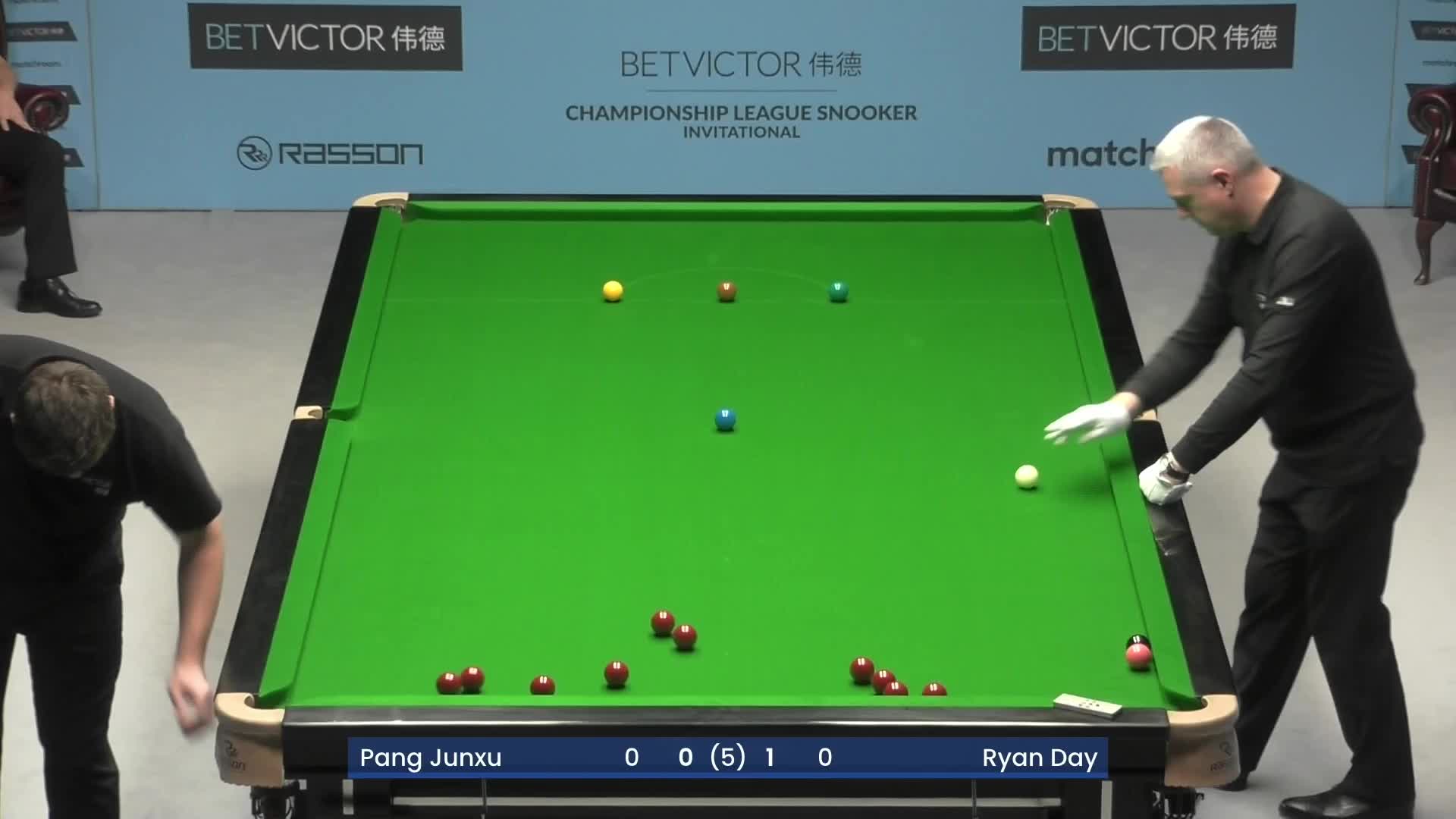 庞俊旭VS瑞恩·戴 2025冠军联赛邀请赛 清流