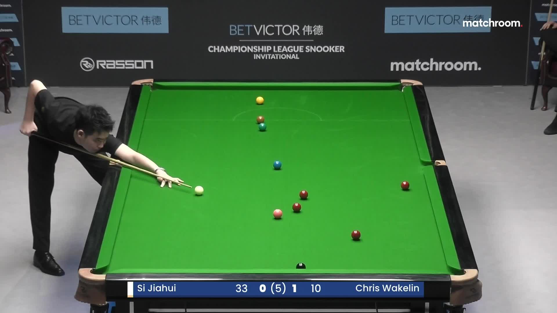 斯佳辉VS克里斯·沃克林 2025冠军联赛邀请赛 清流