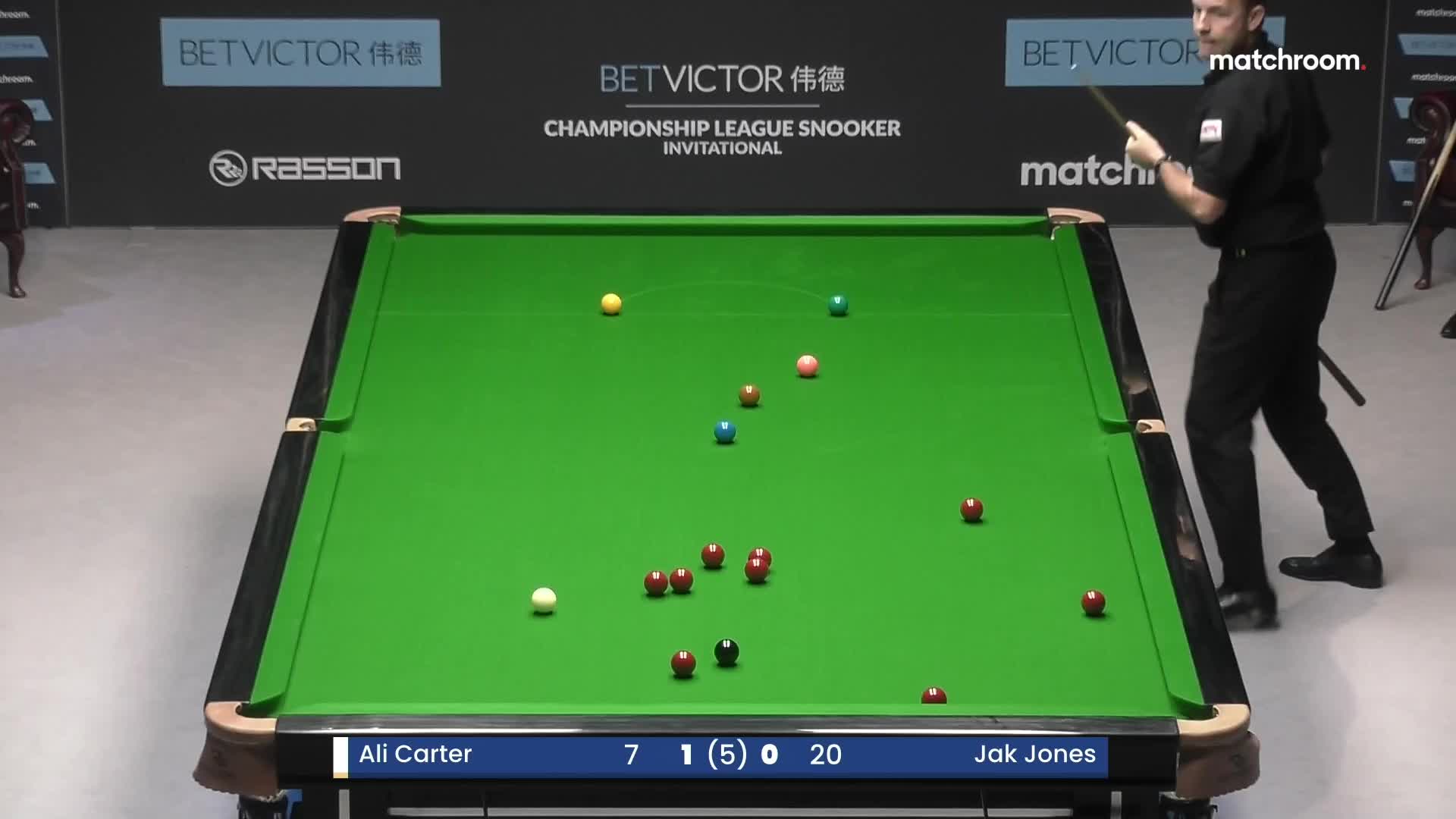 阿里·卡特VS杰克·琼斯 2025冠军联赛邀请赛 清流