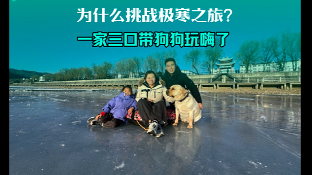 为什么要开新房车，来东北挑战极寒之旅，一家三口带着狗狗玩嗨了