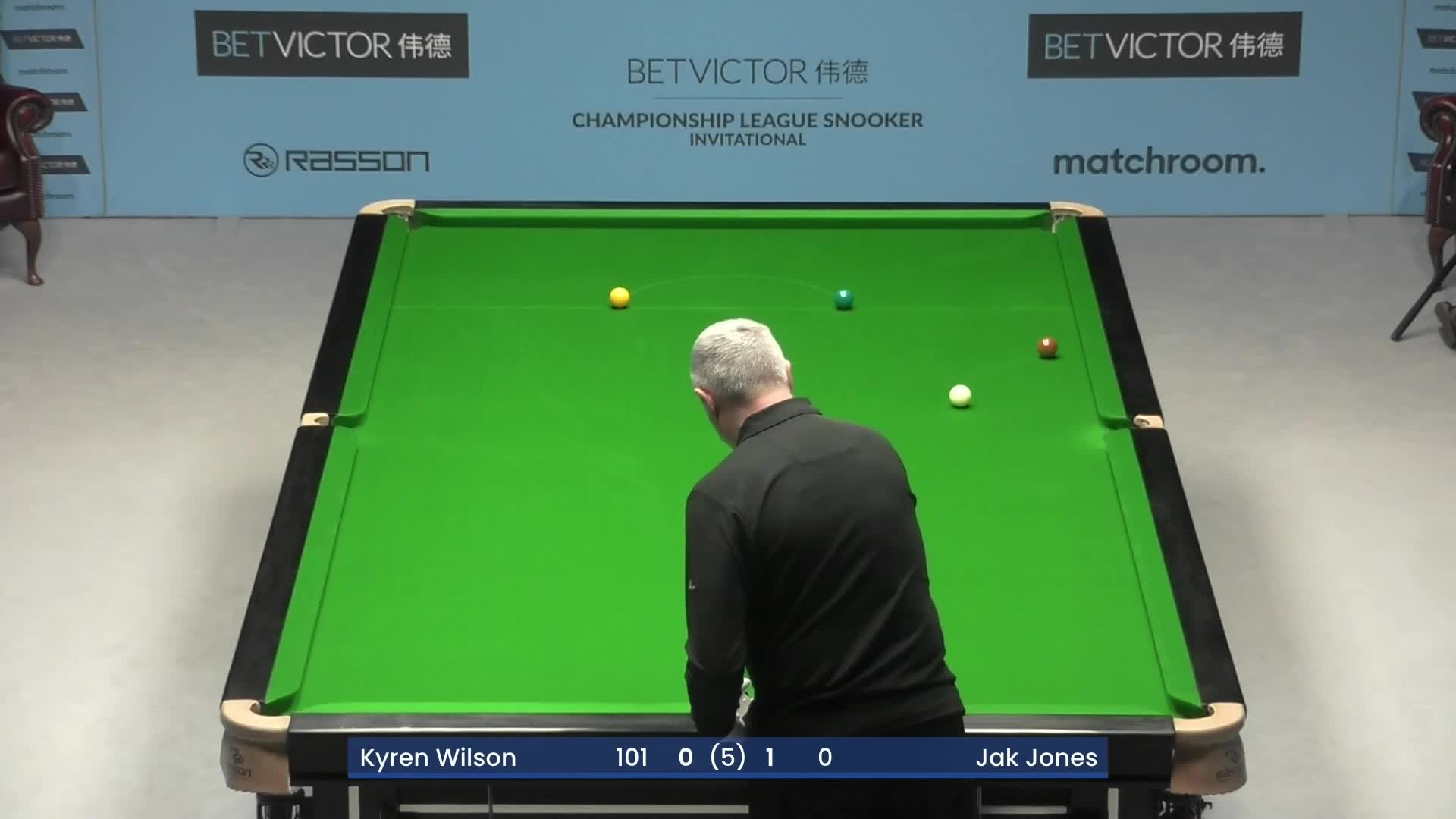 凯伦·威尔逊 vs 杰克·琼斯 2025冠军联赛邀请赛 清流