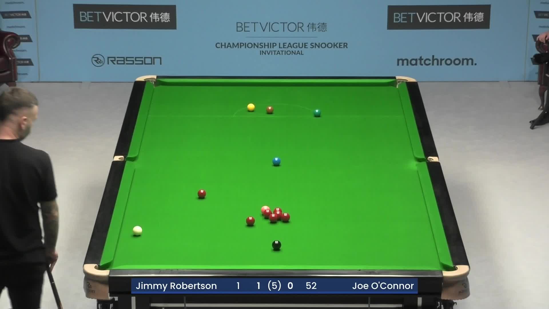 吉米·罗伯逊 vs 乔·奥康纳  2025冠军联赛邀请赛 清流