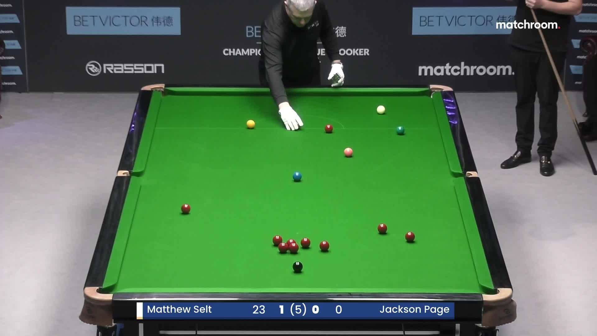 马修·赛尔特vs杰克逊·佩吉 2025冠军联赛邀请赛 清流