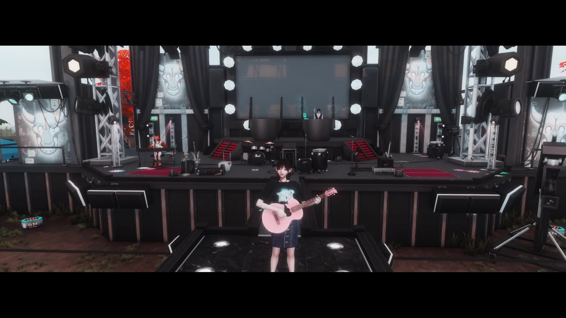 模拟人生4演唱会现场