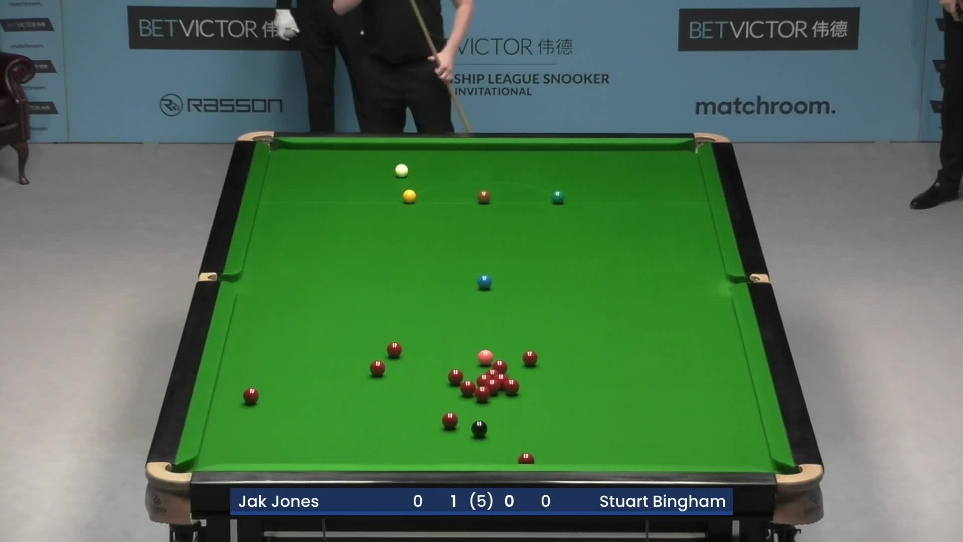 杰克·琼斯vs斯图尔特·宾汉姆 2025冠军联赛邀请赛 清流