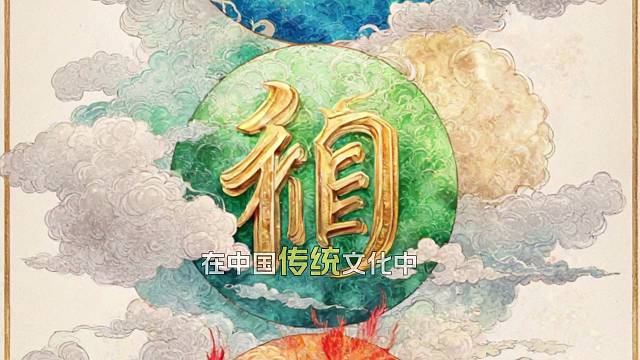 木 - 靲色（绿色），代表生长与生机。