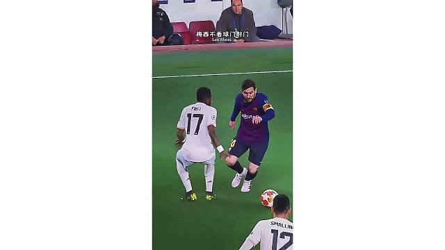 梅西过人射门不看球门，全在自己的意料之中