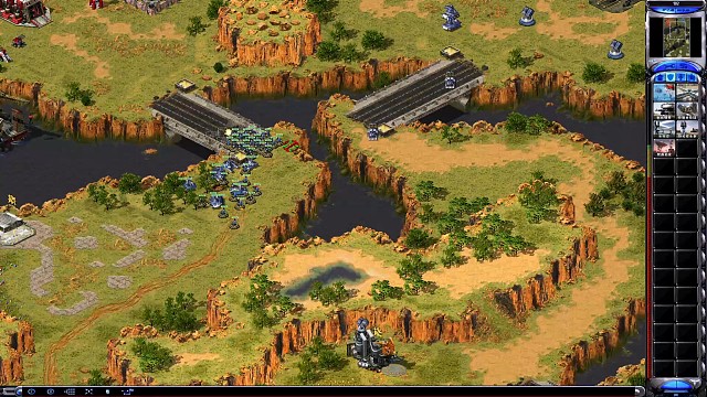 哈哈，掉桥下去了