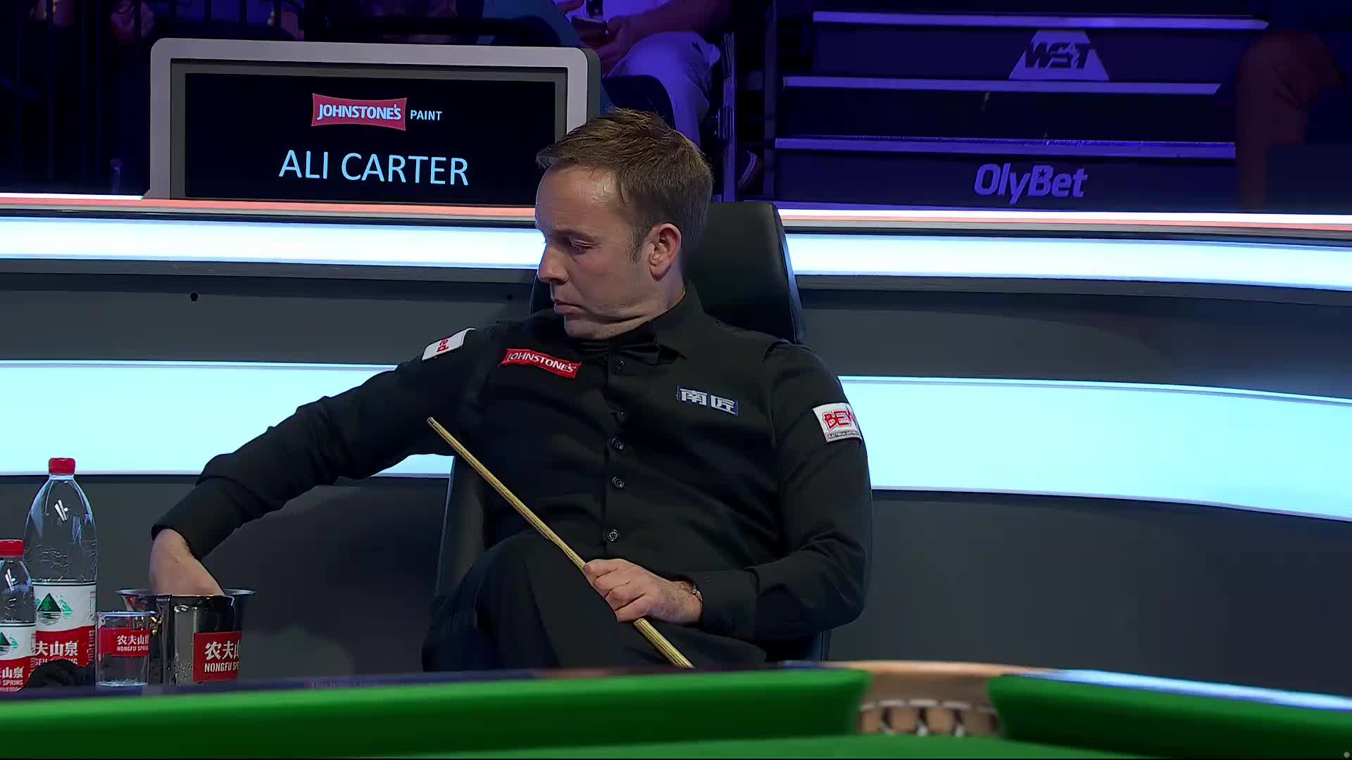 马克·塞尔比VS阿里·卡特 2025斯诺克大师赛  清流