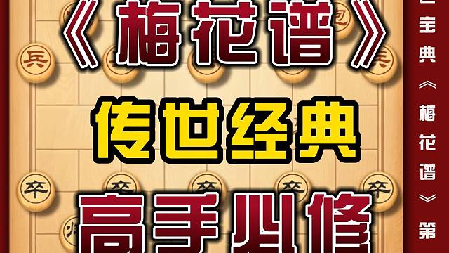 象棋古谱梅花谱传世之经典高手之必修屏风马破当头炮实用技巧教程
