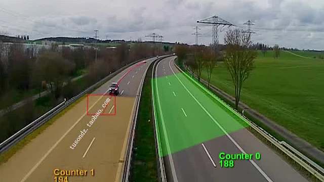 高速车流监测摄像机 加油站服务区ETC收费站车辆计数监控交通流量统计