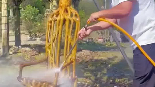 这种椅子还是第一次见啊。