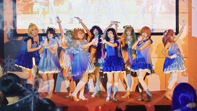 【同萌动漫社】✨❄想要将这份心情传达给你❄✨来看超绝变色的ユメノトビラ➕Snow halation爬