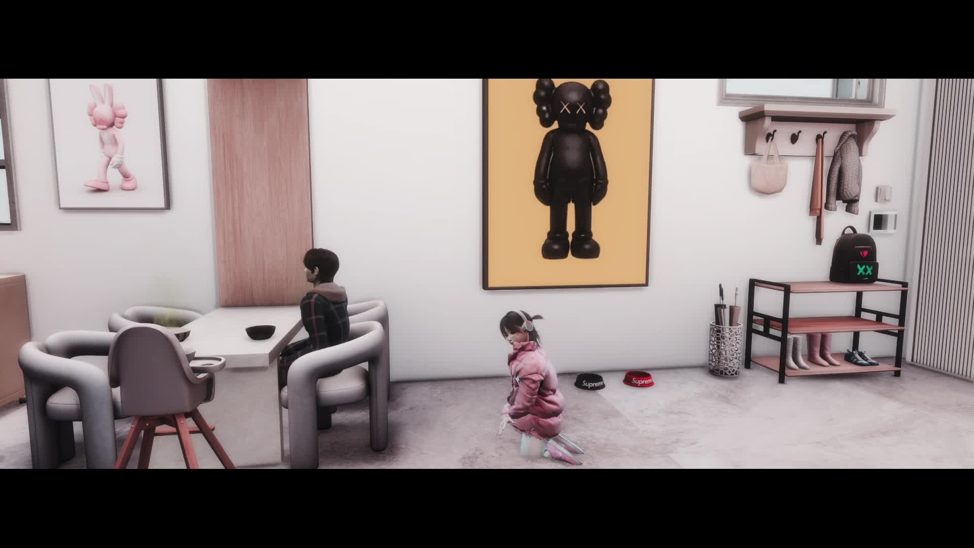 模拟人生4生活片 段