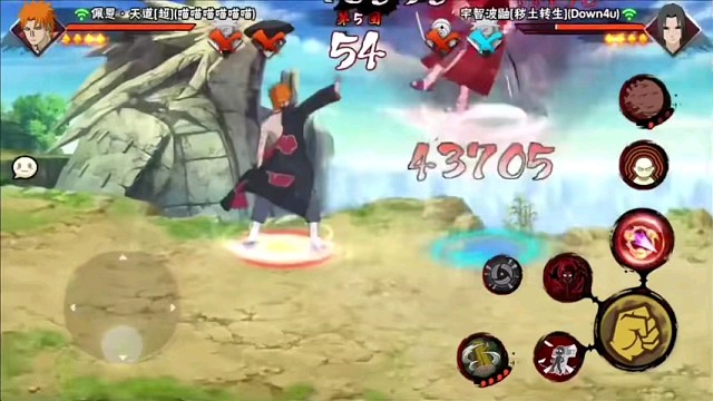 火影忍者手游，精彩绝伦视频。5