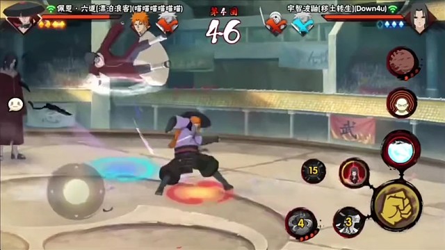 火影忍者手游，游戏精彩分享。3