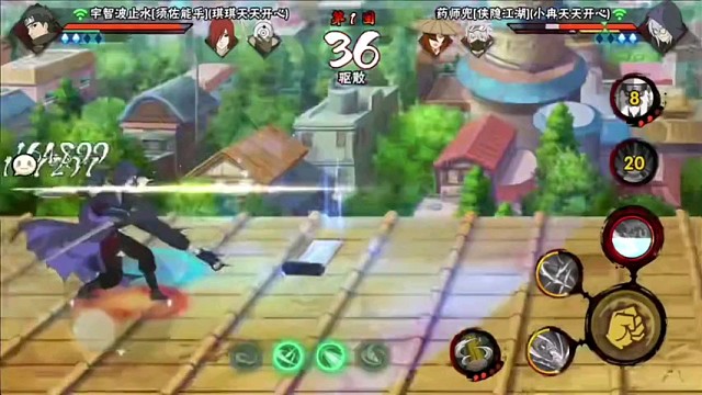 火影忍者手游，游戏精彩分享。。