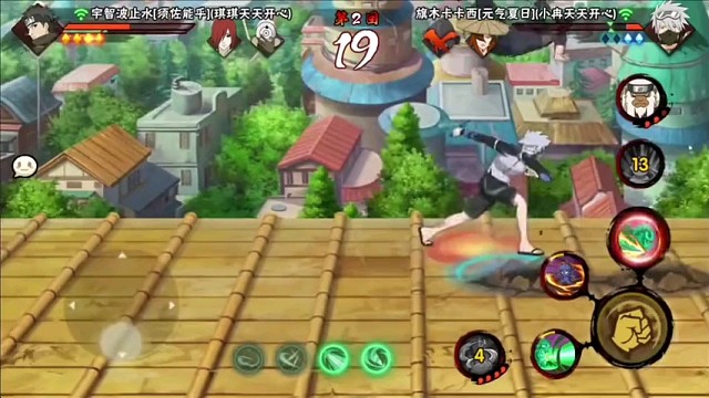 火影忍者手游，游戏精彩分享。。3