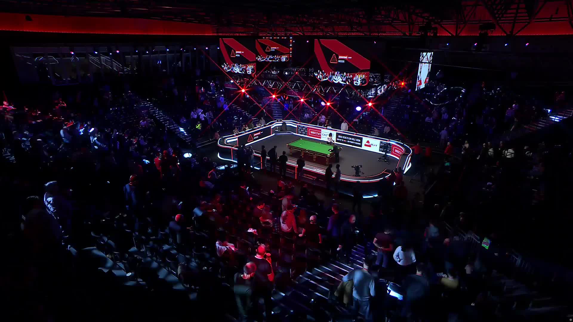 贾德·特鲁姆普VS凯伦·威尔逊 2025斯诺克大师赛 清流