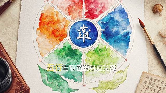 五行与颜色的奥秘传统艺术中的色彩美学