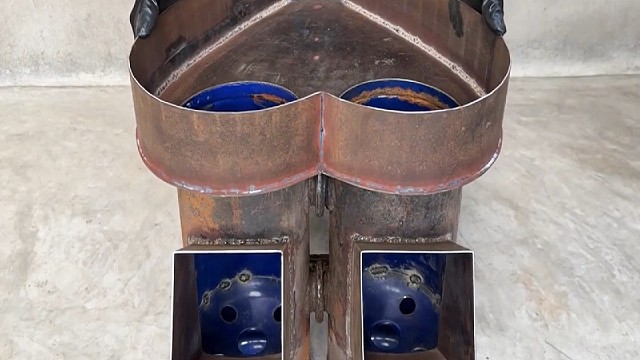 报废热水器罐的这番巧妙改造利用真是太实用了