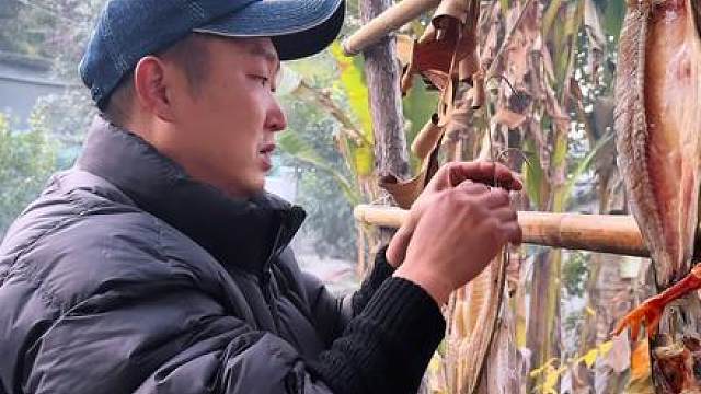 大哥终于精神了！ #农村美食 #记录真实生活 #我的乡村生活 #年货