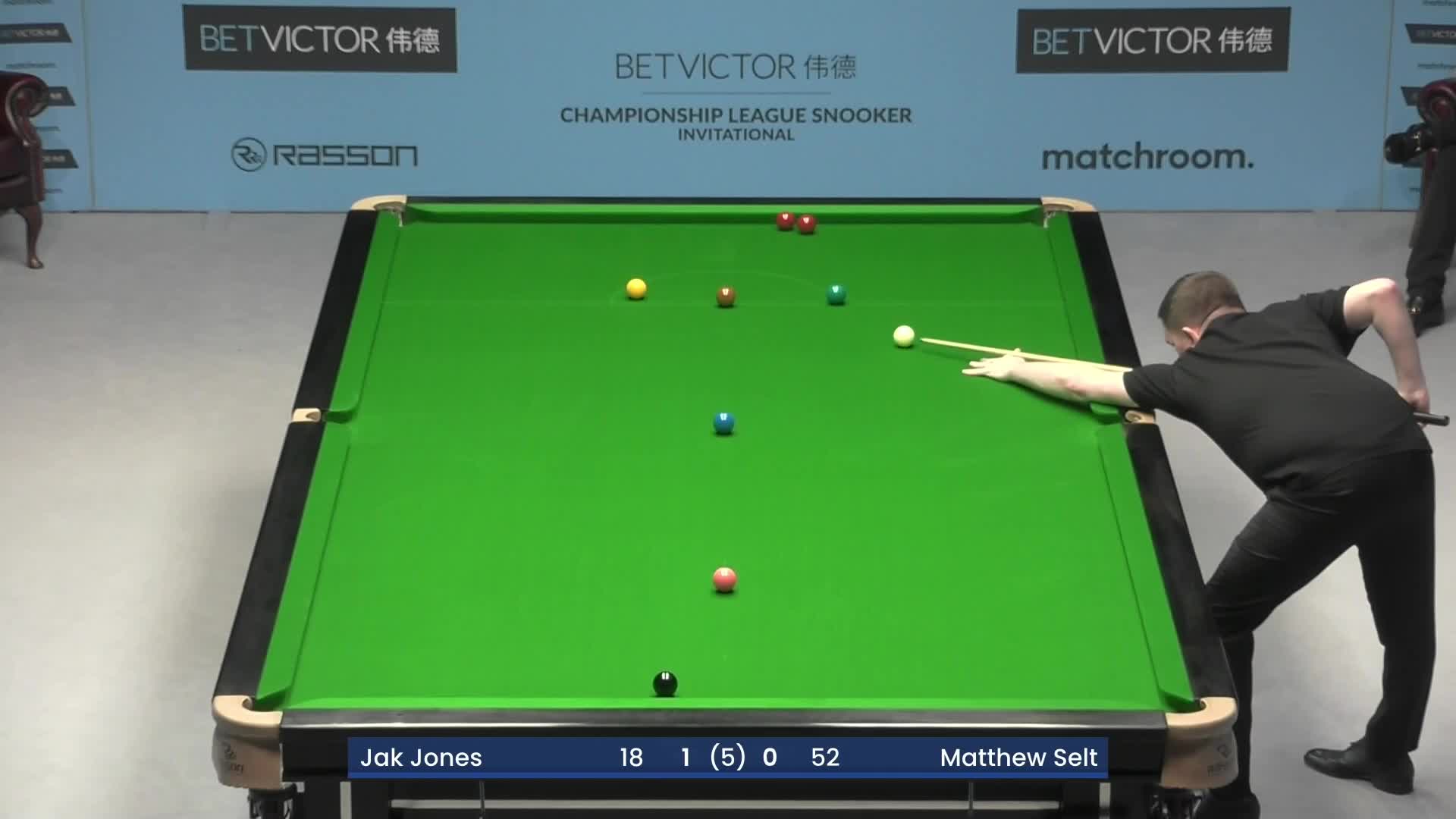 杰克·琼斯VS马修·塞尔特 2025冠军联赛邀请赛 清流