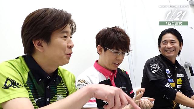 MLeague2024-25赛季1月21日选手后台视角