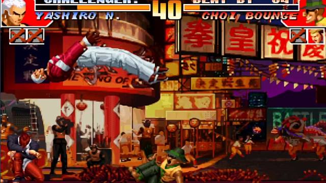 拳皇97：书生VS何俊-循环克制差距-生子不会打龙猴