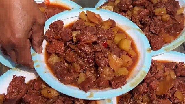 山东乡村结婚露天大席