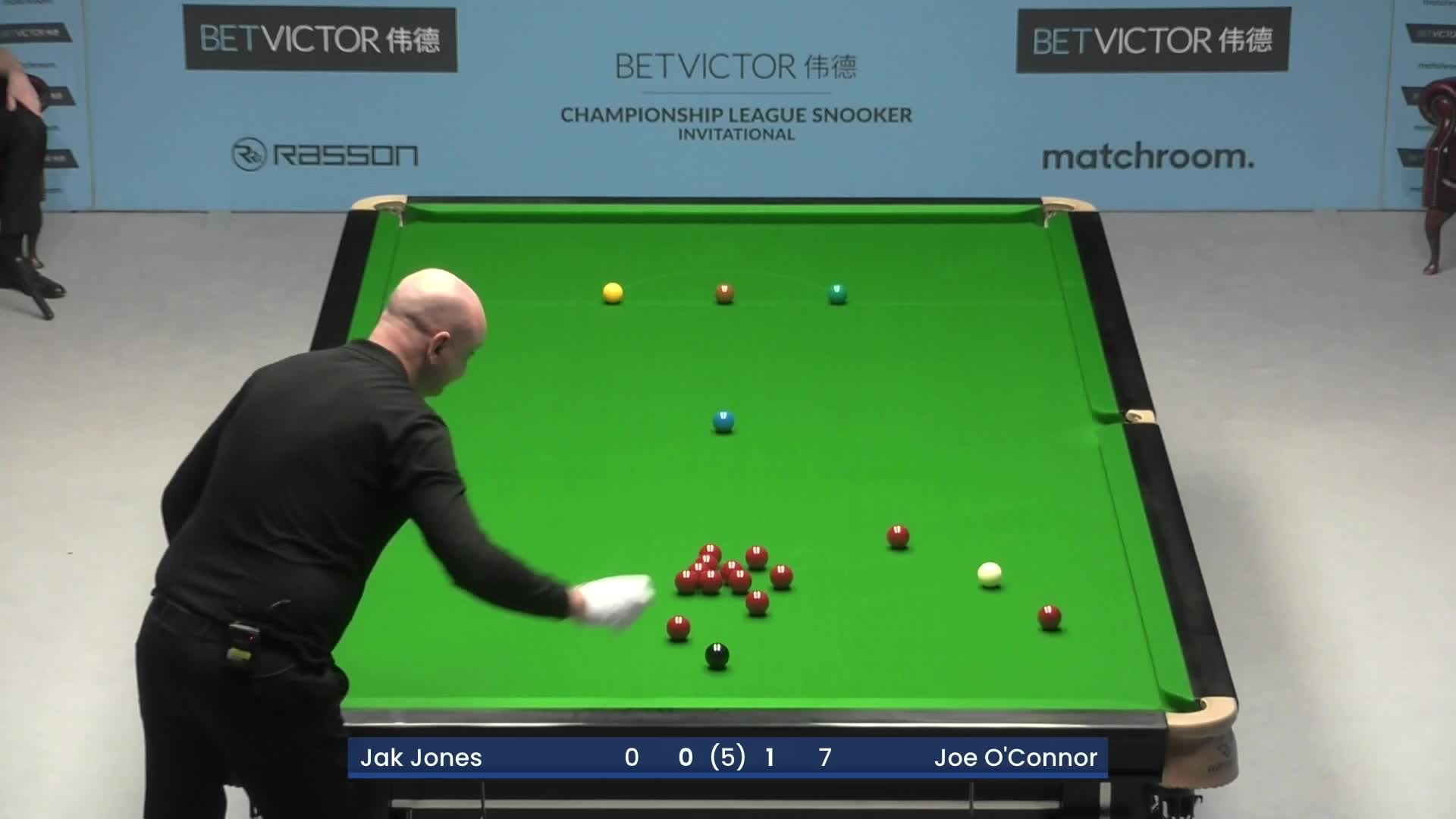 杰克·琼斯vs乔·奥康纳 2025冠军联赛邀请赛 清流