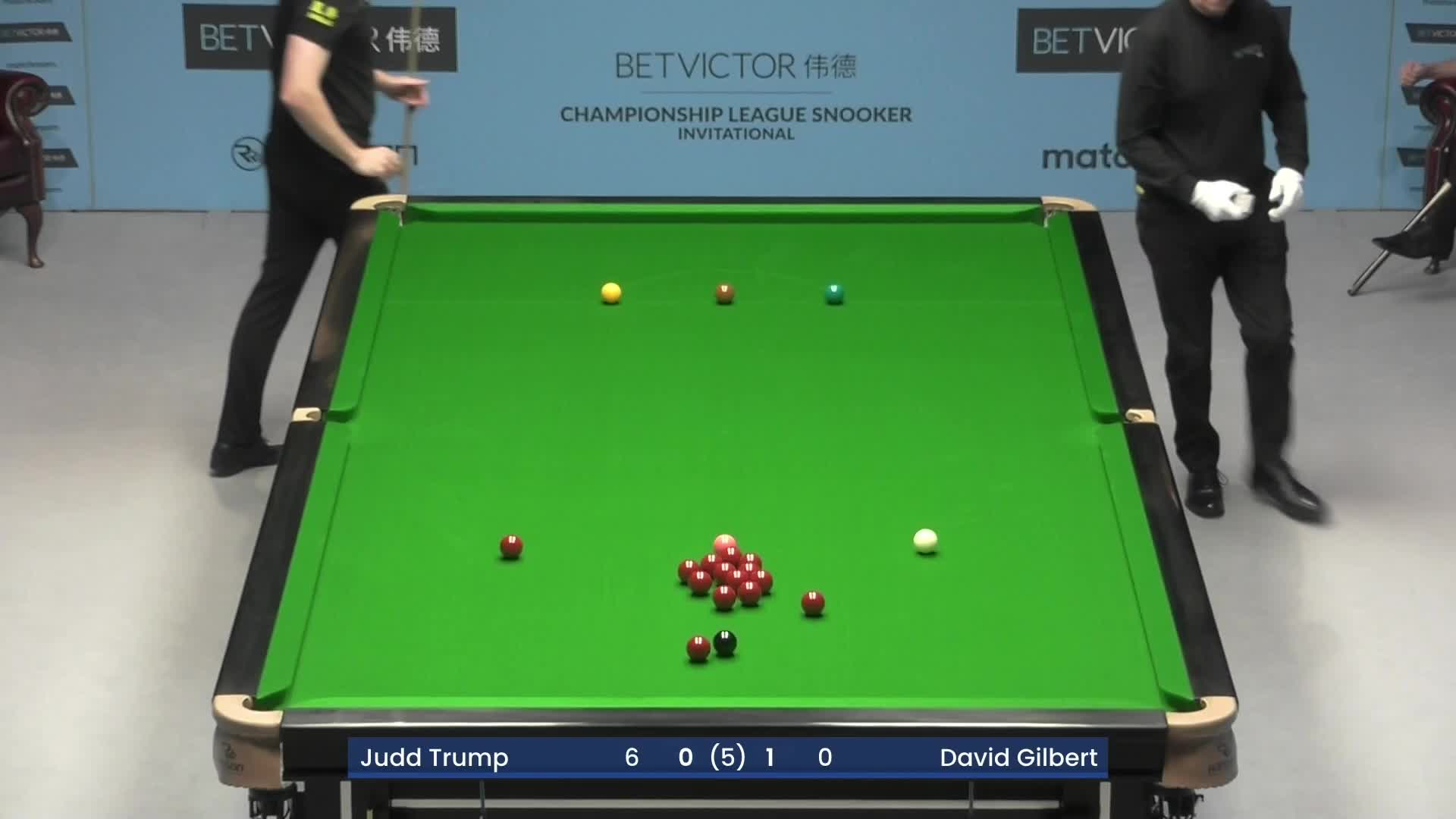 贾德·特鲁姆普vs大卫·吉尔伯特 2025冠军联赛邀请赛 清流