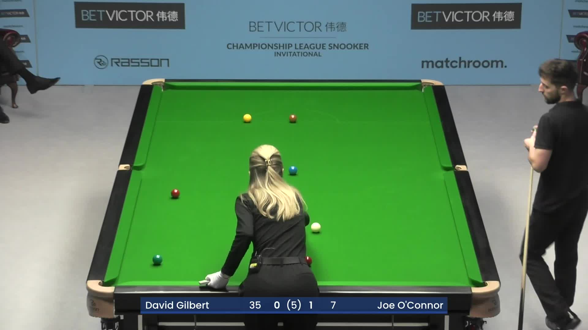 大卫·吉尔伯特vs乔·奥康纳 2025冠军联赛邀请赛 清流