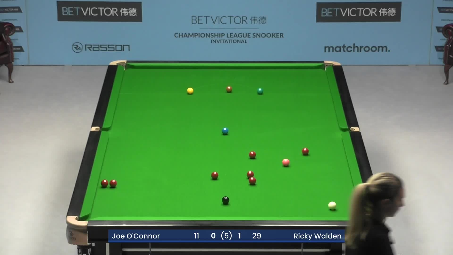 里奇·沃顿VS乔·奥康纳 2025冠军联赛邀请赛 清流