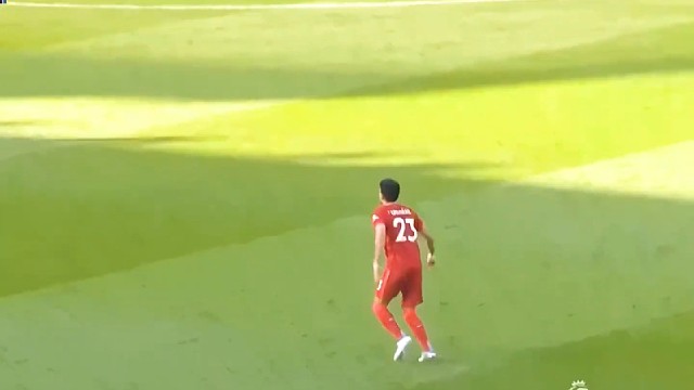 足球的停球艺术 #。足球的魅力