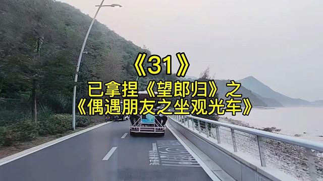 已拿捏《望朗归31》之《偶遇朋友之坐观光车》有缘千里来相会!