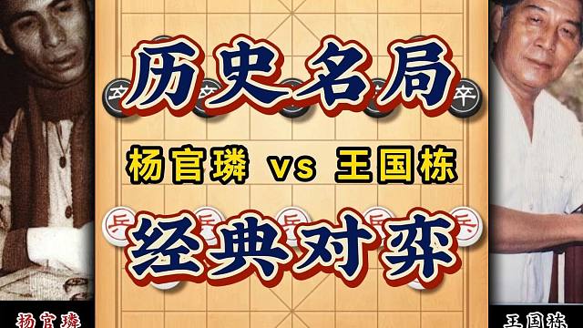 杨官璘的经典之作历史名局1977年全国象棋个人赛高手实战对局