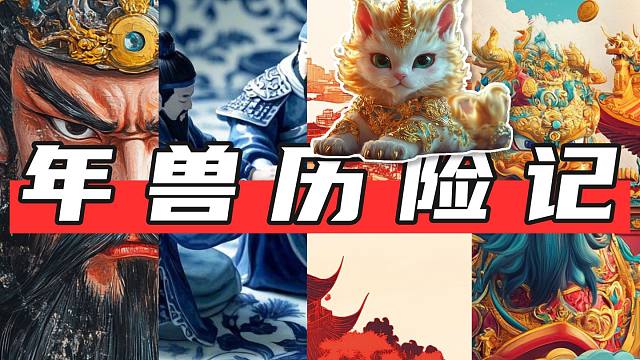 当“最萌”年兽误入国风世界｜一场改变千年误解的奇幻之旅