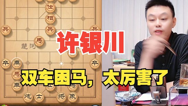 许银川双车困马，太厉害了