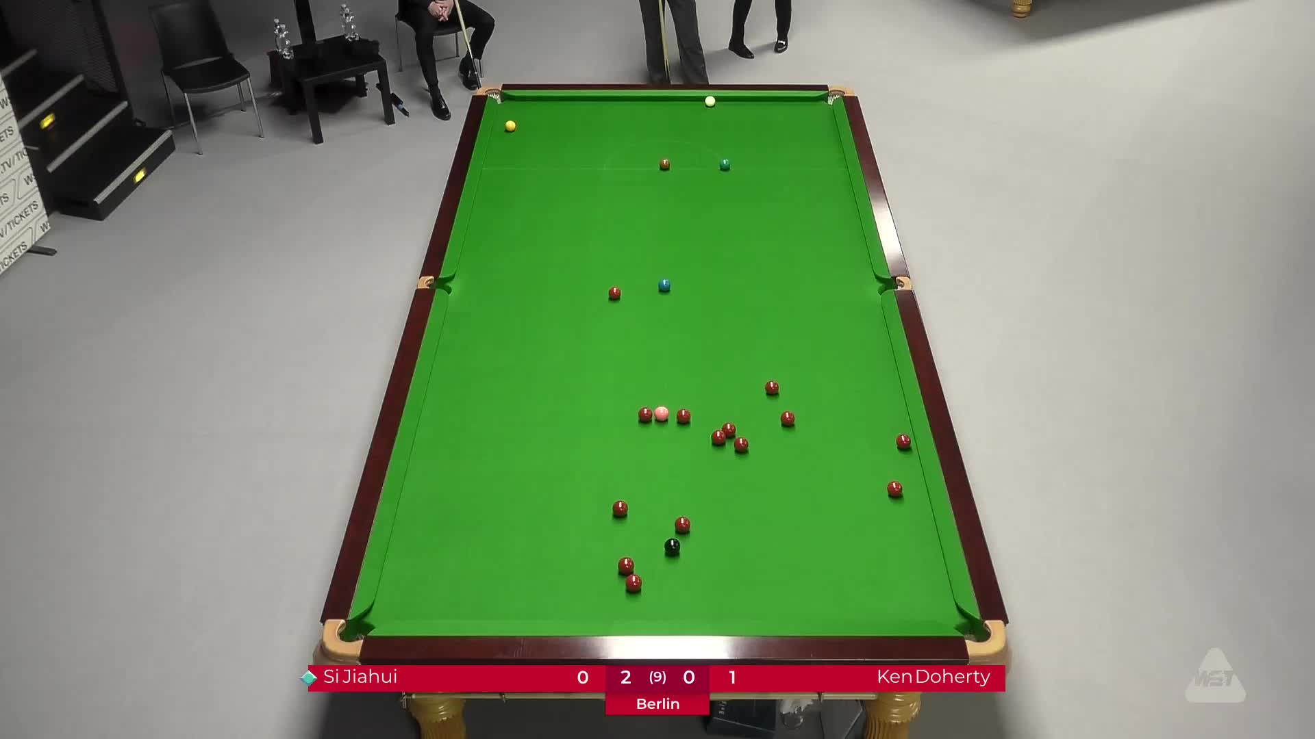 斯佳辉VS肯·达赫迪2025斯诺克德国大师赛 清流