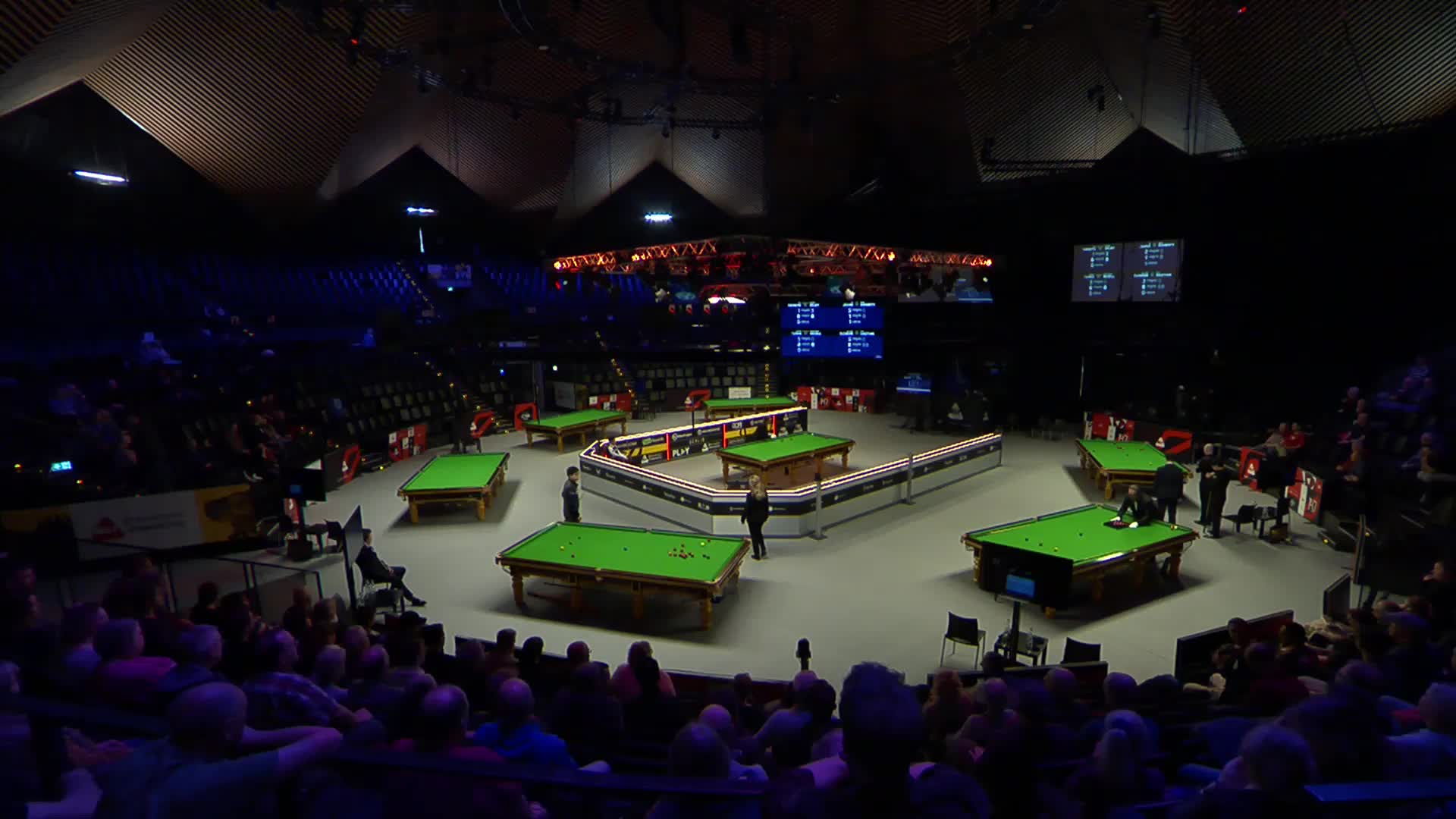 马克·塞尔比VS刘宏宇  2025斯诺克德国大师赛 清流