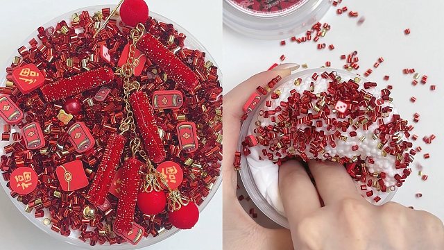 泡沫球和管珠的超绝感受～