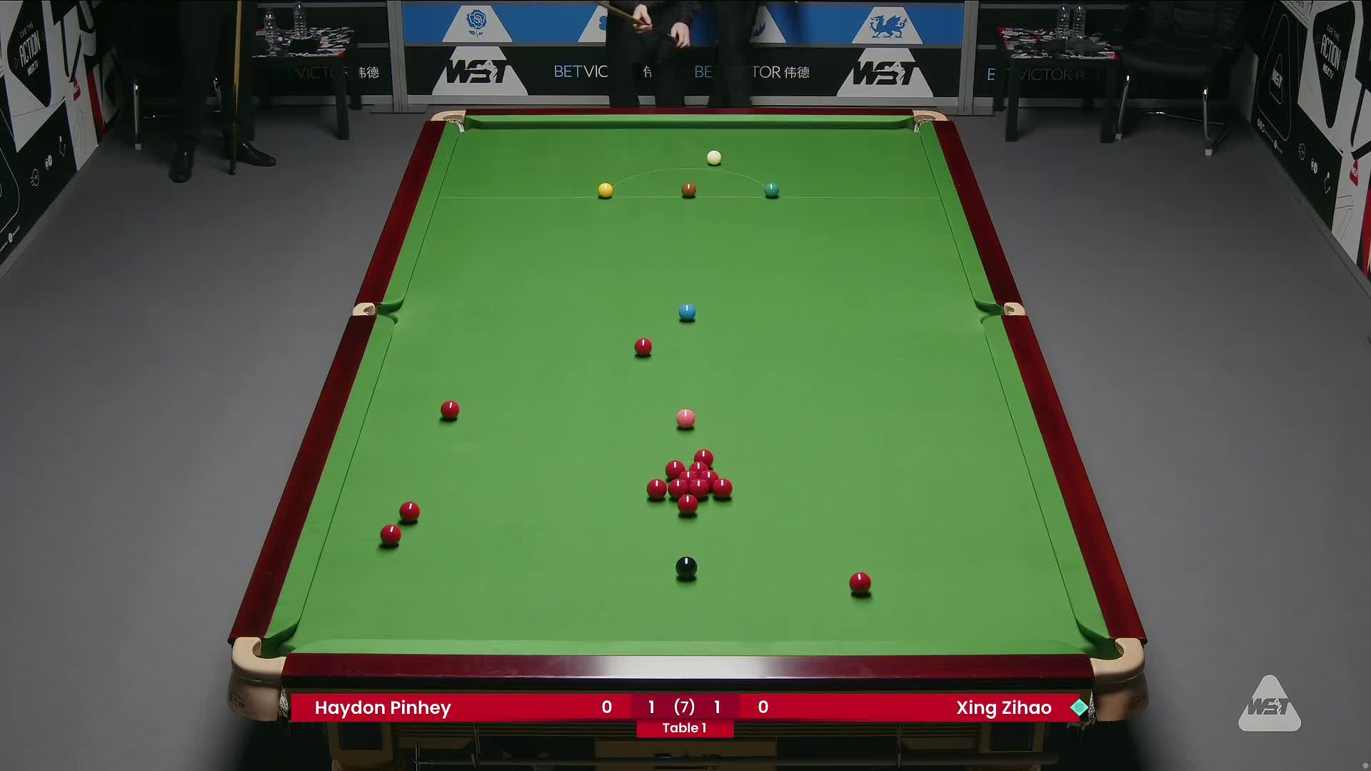 邢子豪VS海顿·平海 2025斯诺克威尔士公开赛资格赛 清流