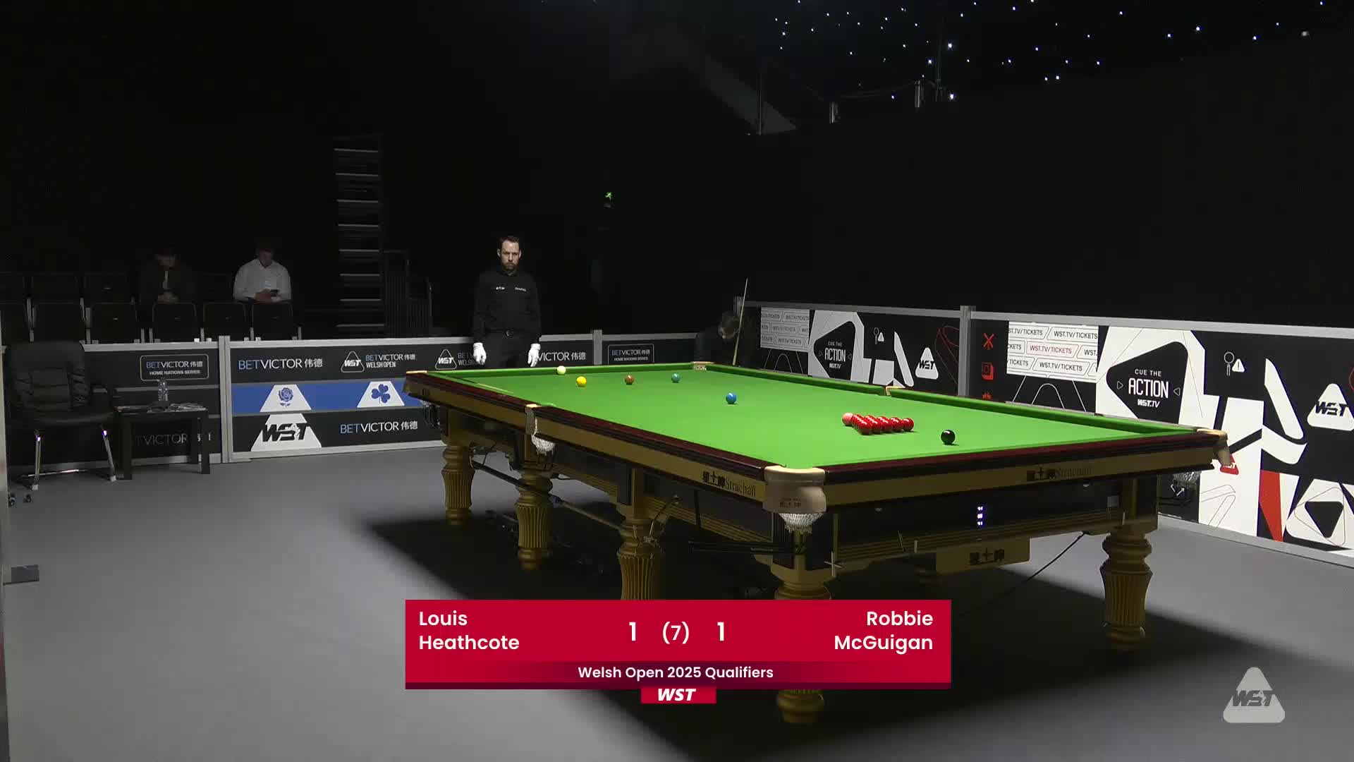 路易斯·西斯考特VS罗比·麦奎根 2025斯诺克威尔士公开赛资格赛 清流