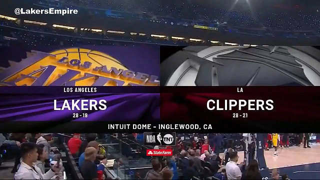 湖人122-97战胜快船全场集锦！五胜一负结束六连客！！！远超预期！詹姆斯26分8篮板9助攻3抢断，