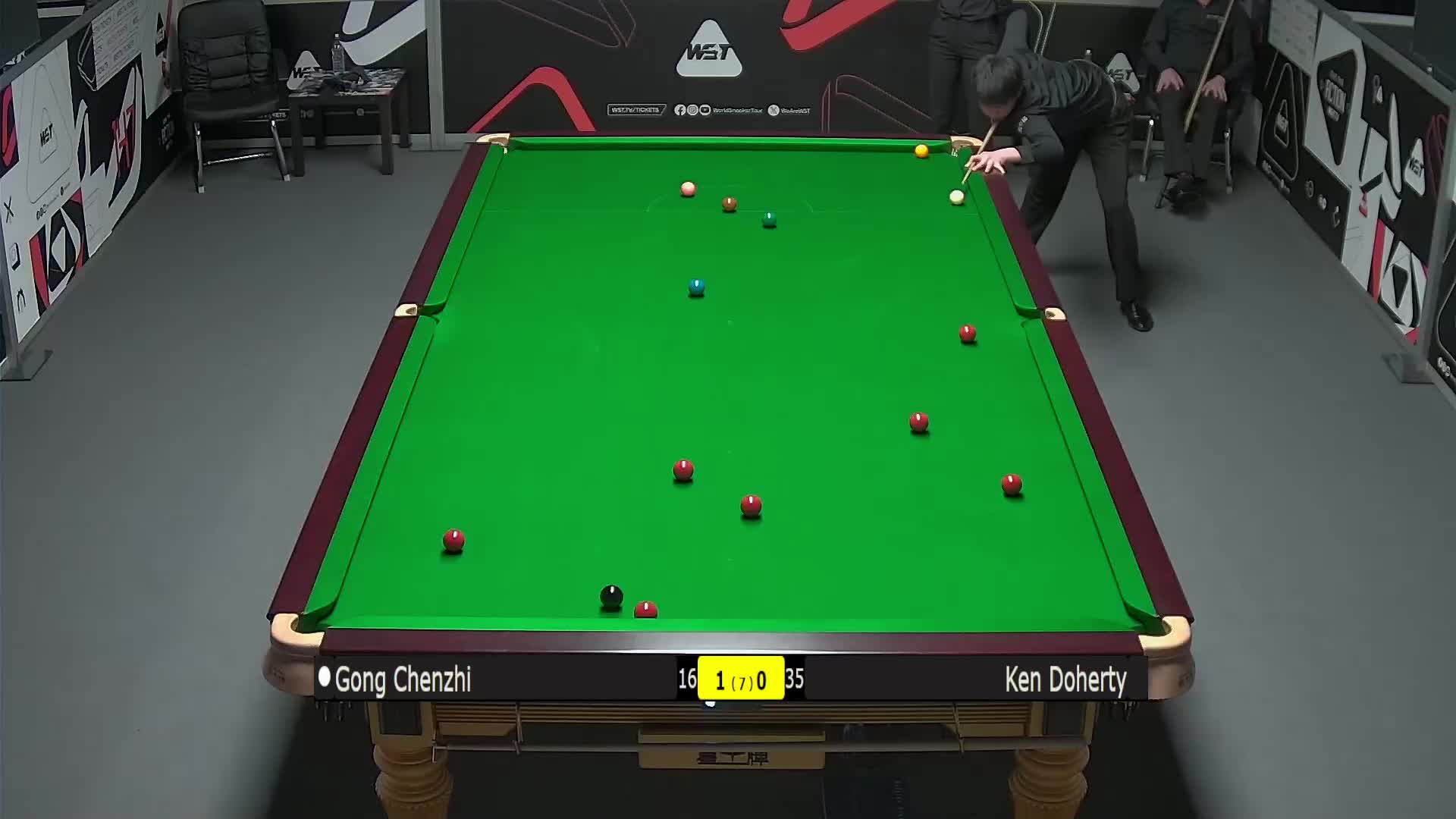 巩晨智VS达赫迪 2025斯诺克威尔士公开赛资格赛 清流